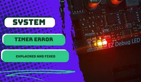 system timer failure.
